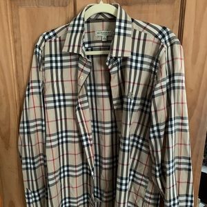 Burberry shirt men’s large